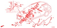KABELBAUM (1) (LH) für Honda ACCORD TOURER 2.0 ELEGANCE 5 Türen 5 gang automatikgetriebe 2014