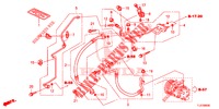 KLIMAANLAGE (FLEXIBLES/TUYAUX) (2.0L) (LH) für Honda ACCORD TOURER 2.0 ELEGANCE 5 Türen 5 gang automatikgetriebe 2014