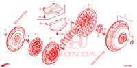 KUPPLUNG/DREHMOMENTWANDLER  für Honda ACCORD TOURER 2.0 ELEGANCE 5 Türen 5 gang automatikgetriebe 2014
