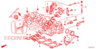 SPULENVENTIL/ OELDRUCKSENSOR (2.0L) für Honda ACCORD TOURER 2.0 ELEGANCE 5 Türen 5 gang automatikgetriebe 2014