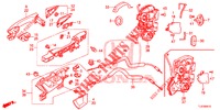 TUERSCHLOESSER, HINTEN/AEUSSERER GRIFF  für Honda ACCORD TOURER 2.0 ELEGANCE 5 Türen 5 gang automatikgetriebe 2014