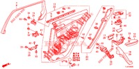 TUERVERKLEIDUNG, HINTEN(4D)  für Honda ACCORD TOURER 2.0 ELEGANCE 5 Türen 5 gang automatikgetriebe 2014
