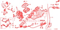 WAHLHEBEL (LH) für Honda ACCORD TOURER 2.0 ELEGANCE 5 Türen 5 gang automatikgetriebe 2014