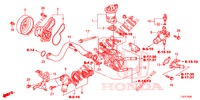 WASSERPUMPE/THERMOSTAT (2.0L) für Honda ACCORD TOURER 2.0 ELEGANCE 5 Türen 5 gang automatikgetriebe 2014