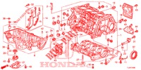ZYLINDERBLOCK/OELWANNE (2.0L) für Honda ACCORD TOURER 2.0 ELEGANCE 5 Türen 5 gang automatikgetriebe 2014