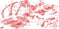 BODEN/INNENBLECHE  für Honda ACCORD TOURER 2.0 ELEGANCE PACK 5 Türen 6 gang-Schaltgetriebe 2014