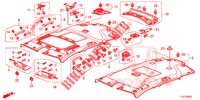 DACHVERKLEIDUNG  für Honda ACCORD TOURER 2.0 ELEGANCE PACK 5 Türen 6 gang-Schaltgetriebe 2014