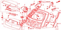 HECKKLAPPE (PUISSANCE) für Honda ACCORD TOURER 2.0 ELEGANCE PACK 5 Türen 6 gang-Schaltgetriebe 2014