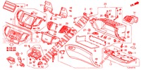 INSTRUMENT, ZIERSTUECK (COTE DE PASSAGER) (LH) für Honda ACCORD TOURER 2.0 ELEGANCE PACK 5 Türen 6 gang-Schaltgetriebe 2014