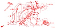 KLIMAANLAGE (FLEXIBLES/TUYAUX) (2.0L) (LH) für Honda ACCORD TOURER 2.0 ELEGANCE PACK 5 Türen 6 gang-Schaltgetriebe 2014