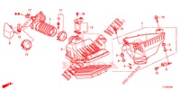 LUFTFILTER (2.0L) für Honda ACCORD TOURER 2.0 ELEGANCE PACK 5 Türen 6 gang-Schaltgetriebe 2014