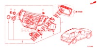 MITTLERES MODUL (NAVIGATION) für Honda ACCORD TOURER 2.0 ELEGANCE PACK 5 Türen 6 gang-Schaltgetriebe 2014