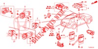 SCHALTER (LH) für Honda ACCORD TOURER 2.0 ELEGANCE PACK 5 Türen 6 gang-Schaltgetriebe 2014
