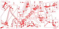 VORDERSITZ/SITZGURTE  für Honda ACCORD TOURER 2.0 ELEGANCE PACK 5 Türen 6 gang-Schaltgetriebe 2014