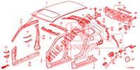 AUSSENBLECHE/TAFEL, HINTEN  für Honda ACCORD TOURER 2.0 ELEGANCE PACK 5 Türen 5 gang automatikgetriebe 2014