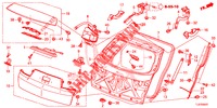 HECKKLAPPE (PUISSANCE) für Honda ACCORD TOURER 2.0 ELEGANCE PACK 5 Türen 5 gang automatikgetriebe 2014