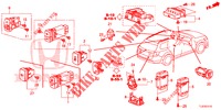 SCHALTER (LH) für Honda ACCORD TOURER 2.0 ELEGANCE PACK 5 Türen 5 gang automatikgetriebe 2014