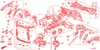 VORDERE TRENNWAND/STIRNWAND  für Honda ACCORD TOURER 2.0 ELEGANCE PACK 5 Türen 5 gang automatikgetriebe 2014