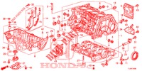 ZYLINDERBLOCK/OELWANNE (2.0L) für Honda ACCORD TOURER 2.0 ELEGANCE PACK 5 Türen 5 gang automatikgetriebe 2014