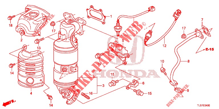 DREHMOMENTWANDLER (2.0L) für Honda ACCORD TOURER 2.0 ELEGANCE PACK 5 Türen 5 gang automatikgetriebe 2014