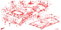 DACHVERKLEIDUNG  für Honda ACCORD TOURER 2.0 EXECUTIVE 5 Türen 6 gang-Schaltgetriebe 2014