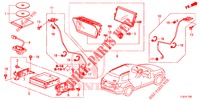 EINBAUSATZ F. RNS2  für Honda ACCORD TOURER 2.0 EXECUTIVE 5 Türen 6 gang-Schaltgetriebe 2014
