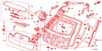 HECKKLAPPE (PUISSANCE) für Honda ACCORD TOURER 2.0 EXECUTIVE 5 Türen 6 gang-Schaltgetriebe 2014