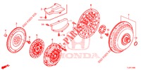 KUPPLUNG/DREHMOMENTWANDLER  für Honda ACCORD TOURER 2.0 EXECUTIVE 5 Türen 6 gang-Schaltgetriebe 2014