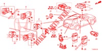 SCHALTER (LH) für Honda ACCORD TOURER 2.0 EXECUTIVE 5 Türen 6 gang-Schaltgetriebe 2014