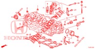 SPULENVENTIL/ OELDRUCKSENSOR (2.0L) für Honda ACCORD TOURER 2.0 EXECUTIVE 5 Türen 6 gang-Schaltgetriebe 2014