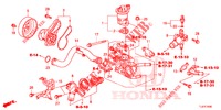 WASSERPUMPE/THERMOSTAT (2.0L) für Honda ACCORD TOURER 2.0 EXECUTIVE 5 Türen 6 gang-Schaltgetriebe 2014