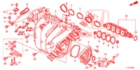 ANSAUGKRUEMMER (2.0L) für Honda ACCORD TOURER 2.0 EXECUTIVE 5 Türen 5 gang automatikgetriebe 2014