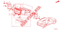 AUDIOEINHEIT (NAVIGATION) für Honda ACCORD TOURER 2.0 EXECUTIVE 5 Türen 5 gang automatikgetriebe 2014
