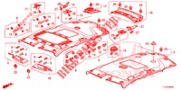 DACHVERKLEIDUNG  für Honda ACCORD TOURER 2.0 EXECUTIVE 5 Türen 5 gang automatikgetriebe 2014
