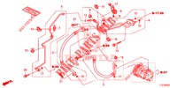 KLIMAANLAGE (FLEXIBLES/TUYAUX) (2.0L) (LH) für Honda ACCORD TOURER 2.0 EXECUTIVE 5 Türen 5 gang automatikgetriebe 2014