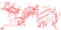 KOTFLUEGEL, VORNE  für Honda ACCORD TOURER 2.0 EXECUTIVE 5 Türen 5 gang automatikgetriebe 2014