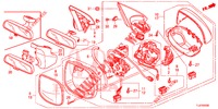 SPIEGEL/SCHIEBEDACH  für Honda ACCORD TOURER 2.0 EXECUTIVE 5 Türen 5 gang automatikgetriebe 2014
