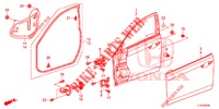TUERTAFELN, VORNE(2D)  für Honda ACCORD TOURER 2.0 EXECUTIVE 5 Türen 5 gang automatikgetriebe 2014