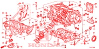 ZYLINDERBLOCK/OELWANNE (2.0L) für Honda ACCORD TOURER 2.0 EXECUTIVE 5 Türen 5 gang automatikgetriebe 2014