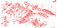 ANSAUGKRUEMMER (2.0L) für Honda ACCORD TOURER 2.0 S 5 Türen 6 gang-Schaltgetriebe 2014