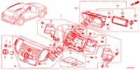 AUDIOEINHEIT  für Honda ACCORD TOURER 2.0 S 5 Türen 6 gang-Schaltgetriebe 2014