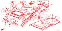 DACHVERKLEIDUNG  für Honda ACCORD TOURER 2.0 S 5 Türen 6 gang-Schaltgetriebe 2014