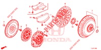 KUPPLUNG/DREHMOMENTWANDLER  für Honda ACCORD TOURER 2.0 S 5 Türen 6 gang-Schaltgetriebe 2014