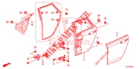 TUERBLECHE, HINTEN(4D)  für Honda ACCORD TOURER 2.0 S 5 Türen 6 gang-Schaltgetriebe 2014