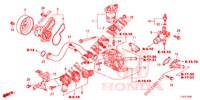 WASSERPUMPE/THERMOSTAT (2.0L) für Honda ACCORD TOURER 2.0 S 5 Türen 6 gang-Schaltgetriebe 2014
