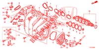 ANSAUGKRUEMMER (2.0L) für Honda ACCORD TOURER 2.0 S 5 Türen 5 gang automatikgetriebe 2014