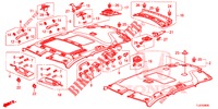 DACHVERKLEIDUNG  für Honda ACCORD TOURER 2.0 S 5 Türen 5 gang automatikgetriebe 2014