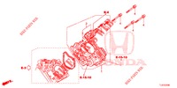 DROSSELKLAPPENGEHAEUSE (2.0L) für Honda ACCORD TOURER 2.0 S 5 Türen 5 gang automatikgetriebe 2014