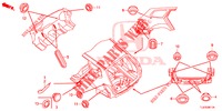 GUMMITUELLE (ARRIERE) für Honda ACCORD TOURER 2.0 S 5 Türen 5 gang automatikgetriebe 2014