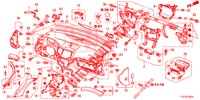 INSTRUMENTENBRETT, OBEN (LH) für Honda ACCORD TOURER 2.0 S 5 Türen 5 gang automatikgetriebe 2014